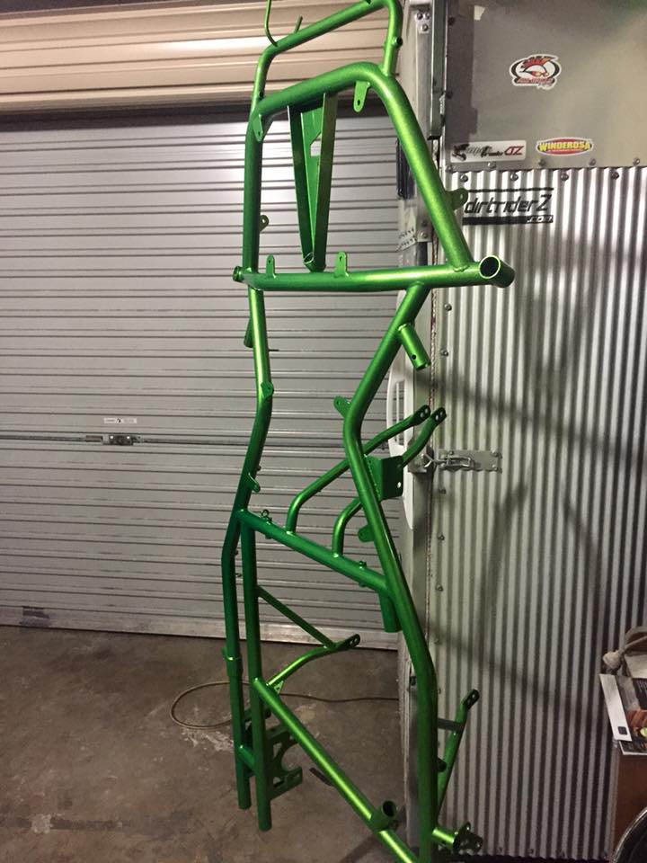 Powdercoating samples